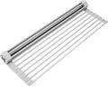 Surpahs Over Sink Foldable Multipurpose Roll-Up Dish Drying Rack, Silicone by Surpahs