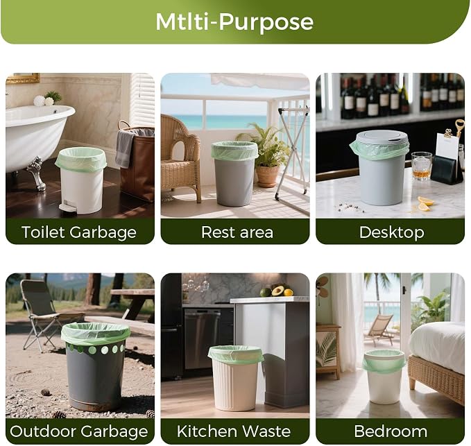 3 Gallon Compostable Trash Bags - Image 5