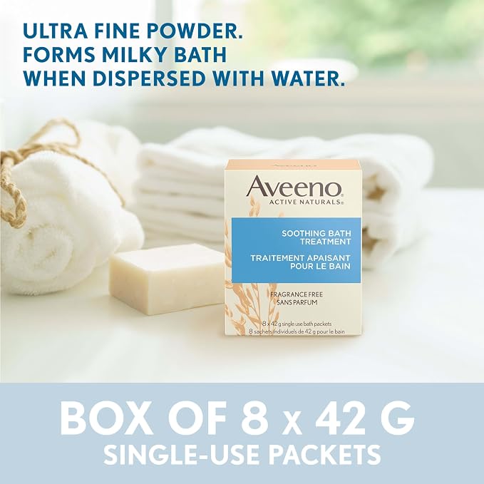 Aveeno Fragrance-Free Soothing Bath Treatment & Soak - Image 4