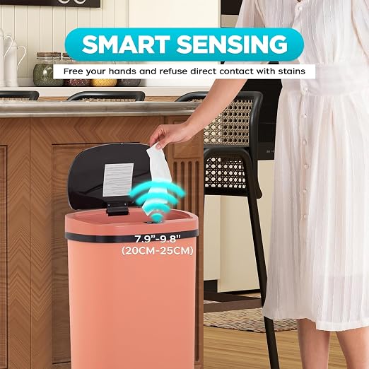 Automatic Motion Sensor Bathroom Trash Can - Image 5