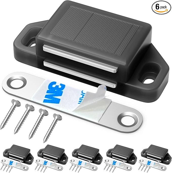 Cabinet Magnetic Catch Door Latch 30LB by Tonitrui
