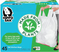 Hippo Sak - Plant Based Tall Kitchen Garbage Bags - 13 Gallon Trash Bags - by HippoSak