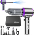Mini Cordless Handheld Car Vacuum Cleaner/Air Duster/Blower/Hand Pump, 21000 PA by DYNGSHOO