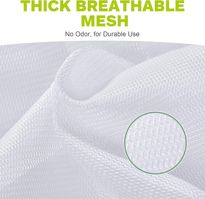 OTraki 2 Pack Mesh Laundry Bag, 20x24 Inch Heavy Duty Laundry Fine Mesh Bags - Image 3