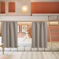 RYB HOME Small Curtains for Bathroom Windows, W 34 x L 36 inches, 2 Panels by RYBHOME