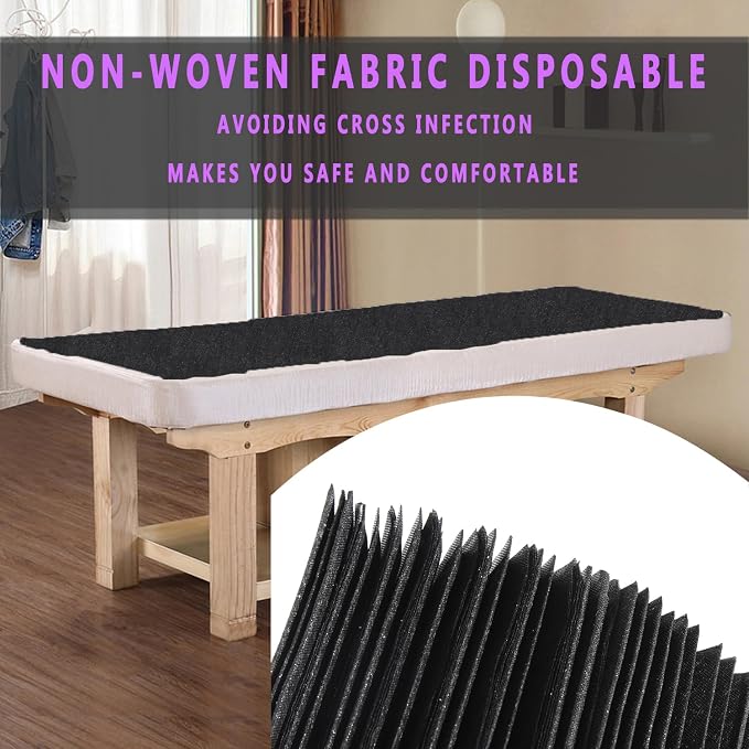Disposable Bed Sheets 50 Pcs 31" x 71" Massage Table Sheets Non Woven Fabric - Image 7