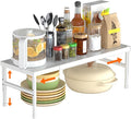 Expandable adjustable stackable kitchen organizer, Spice Racks, Counter Shelf by WELCOMETOHININGER