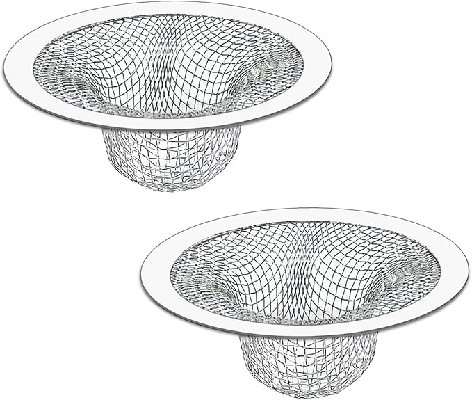 2PCS Tub Drain Hair Catcher by Seatery