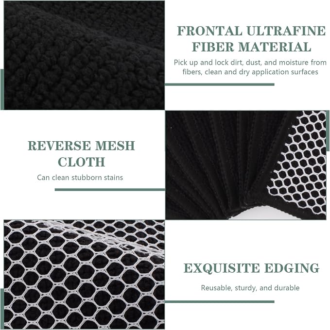 SINLAND Microfiber Dish Cloth for Washing Dishes Dish Washing Rags Best Kitchen - Image 4