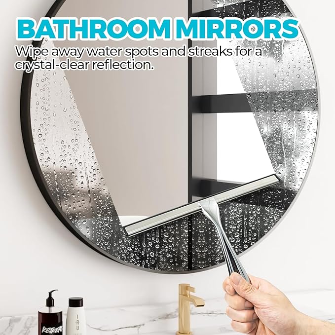 2PACK All-Purpose Shower Squeegee - Image 4