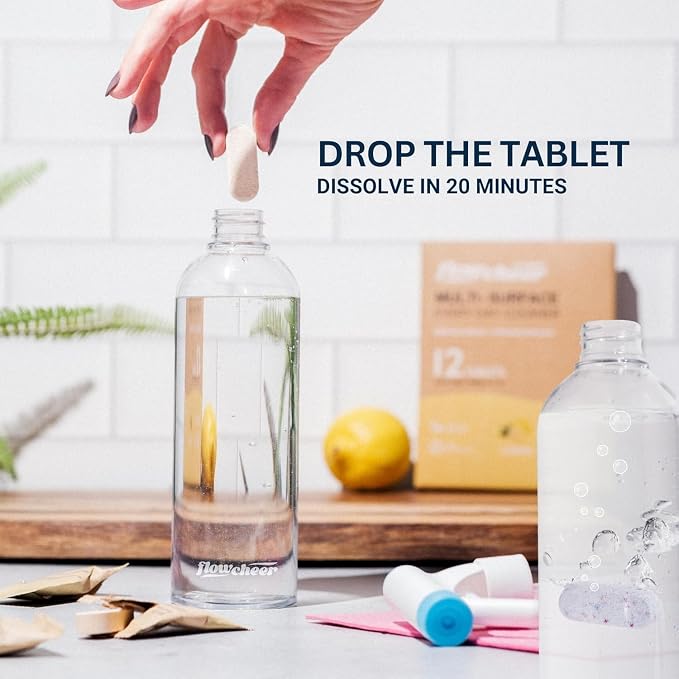 All Purpose Cleaner Concentrate Refills, No Toxic Cleaning Tablets-Makes 192fl - Image 3