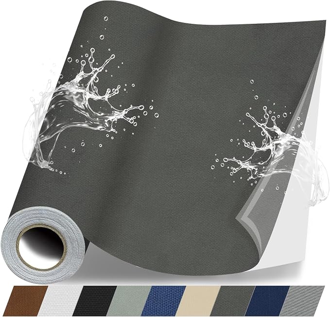 Fabric Repair Patches, 35X79 Inch Canvas Self-Adhesive Fabric Patches Tape by Lifeshoon