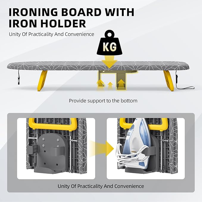 Small Ironing Board Tabletop, Foldable mini Ironing Board, Table top Ironing - Image 3