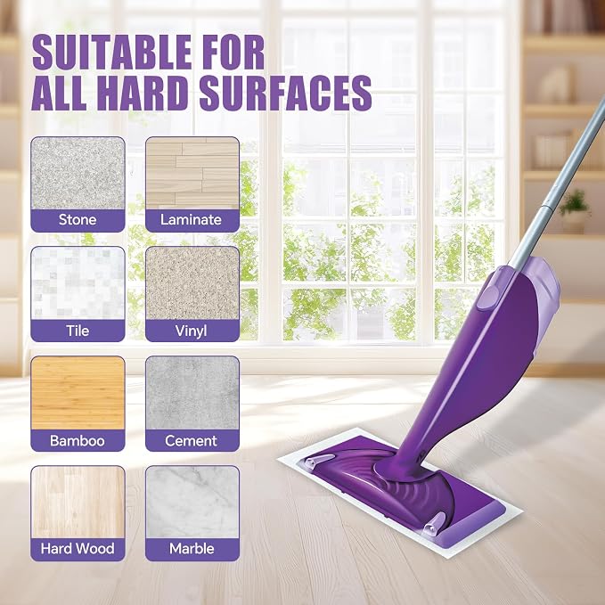 40 Pack Disposable Mop Pad Refills - Image 5