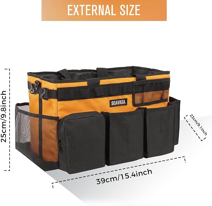Wearable Cleaning Caddy Bag, Cleaning Caddy Supplies Organizer - Image 5