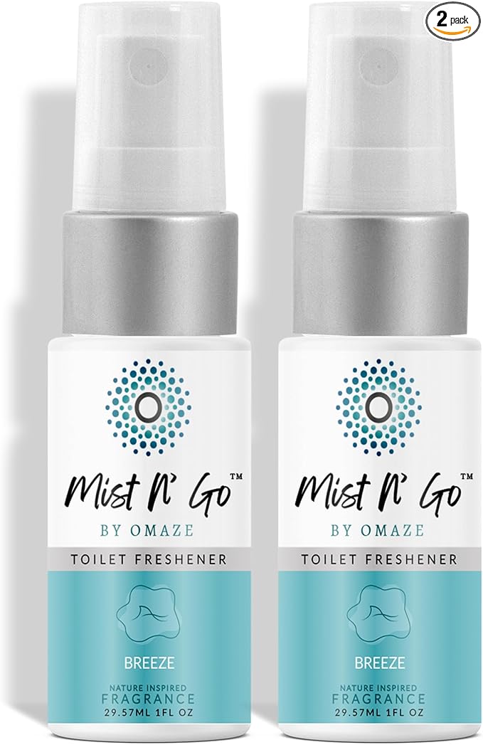 Mist N’ Go by Omaze Travel Bathroom Spray by MISTNGO