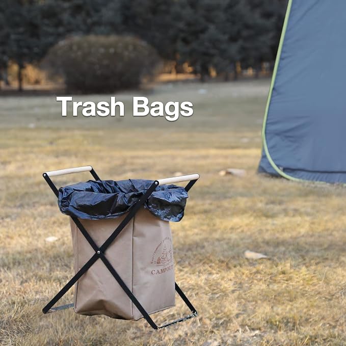TRIPTIPS Biodegradable Portable Toilet Bags 8 Gallon｜40 Count Camping Toilet - Image 5