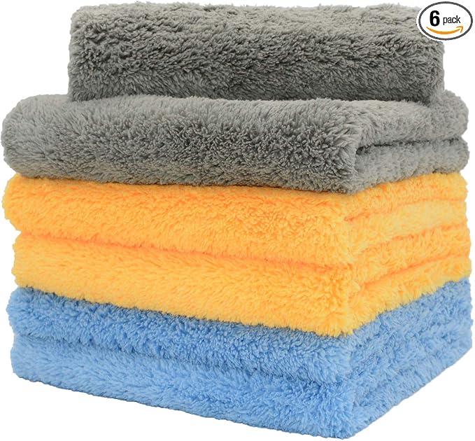 CARCAREZ Microfiber Towels for Cars, Car Drying Wash Detailing Towel by CARCAREZ