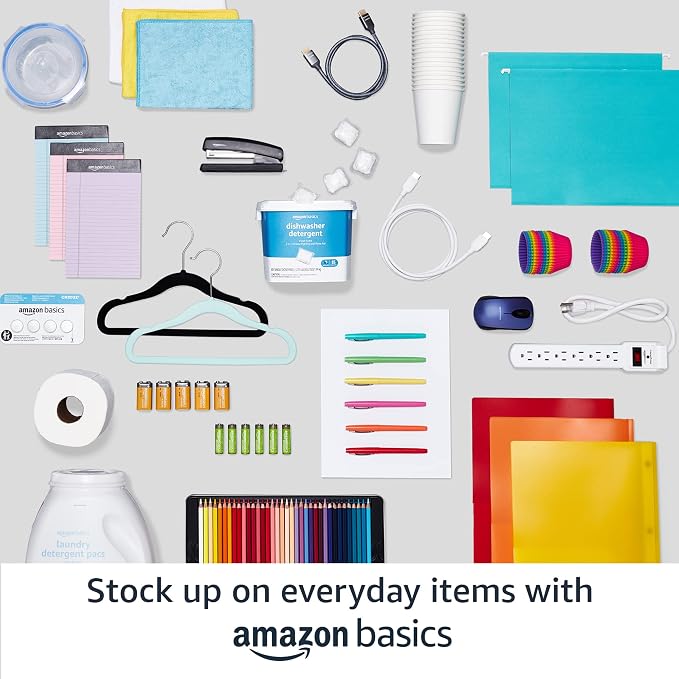 Amazon Basics 5-Shelf Adjustable Heavy Duty Steel Wire Rack Storage Shelving - Image 9