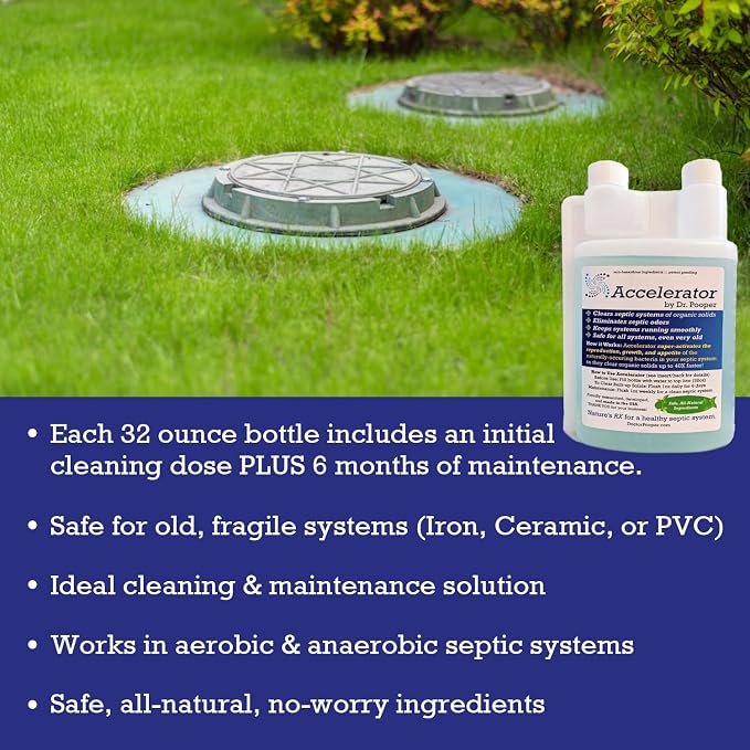Dr. Pooper Accelerator Septic Tank Treatment - Image 4