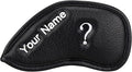 CRAFTSMAN GOLF 12pcs or 1pc Thick Synthetic Leather Golf Iron Head Covers Set by CRAFTSMANGOLF