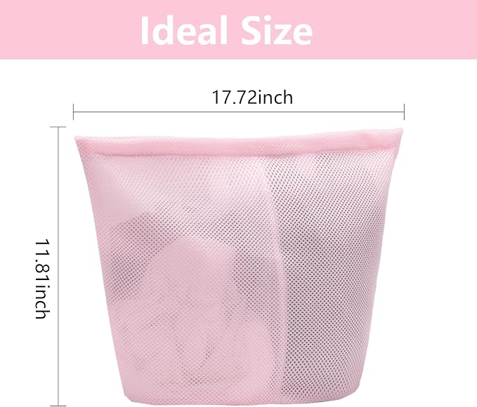 laundry bag with handles mesh laundry bags washing machine laundry totes travel - Image 2