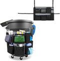 32-55 Gallon Trash Can Caddy Bag, Garbage Bin Apron Caddy by HODRANT