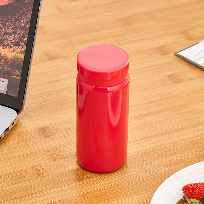 Mini Thermos Cute Water Bottle - 7 oz Tiny Insulated Vacuum 18/10 Stainless - Image 4