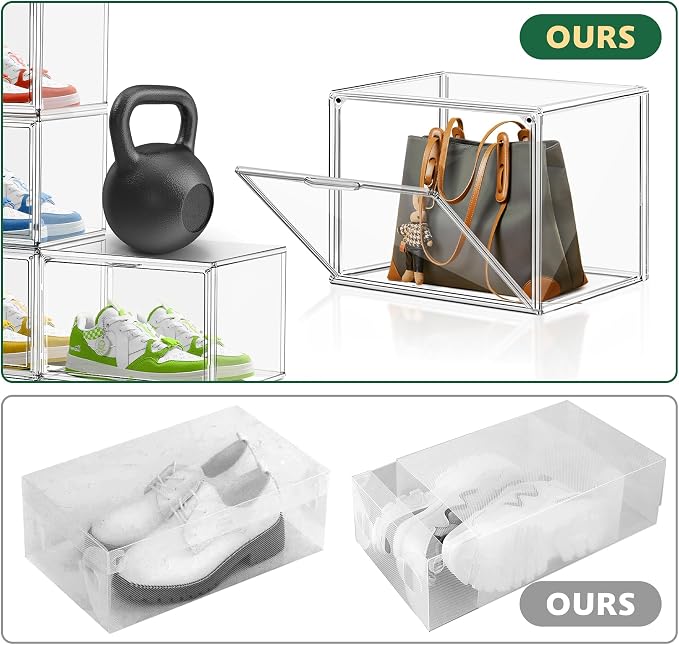 12 Pack Thicken Shoe Rack Organizer - Image 5