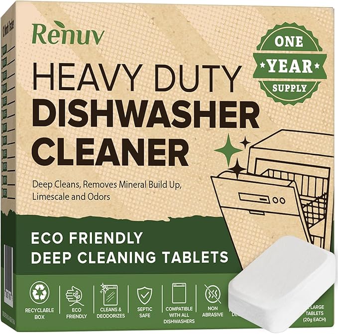 Renuv Washing Machine Cleaner + Dishwasher Cleaner Bundle - Image 5