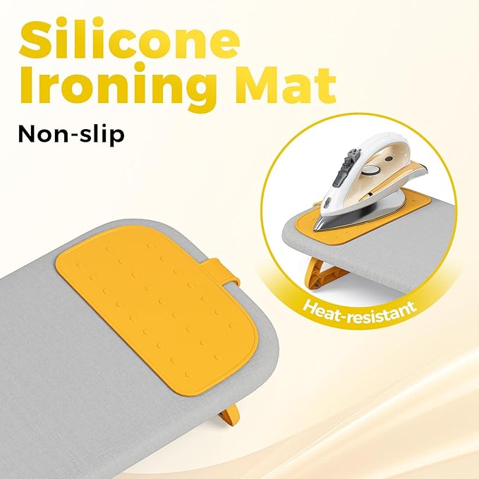 KINGBOARD Tabletop Ironing Board, Small Ironing Board - Image 5