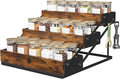 3 Tier Spice Rack Organizer for Cabinet, Foldable Spice Rack for Countertop by KOKSTOP