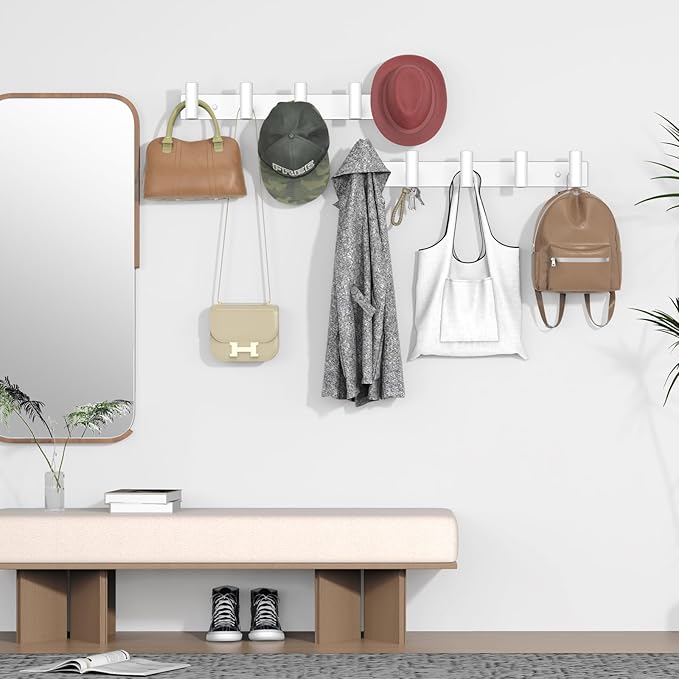 VAEHOLD Hat and Coat Wall Mount Rack - Image 5