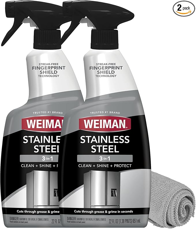 Weiman Stainless Steel Cleaner and Polish by Weiman