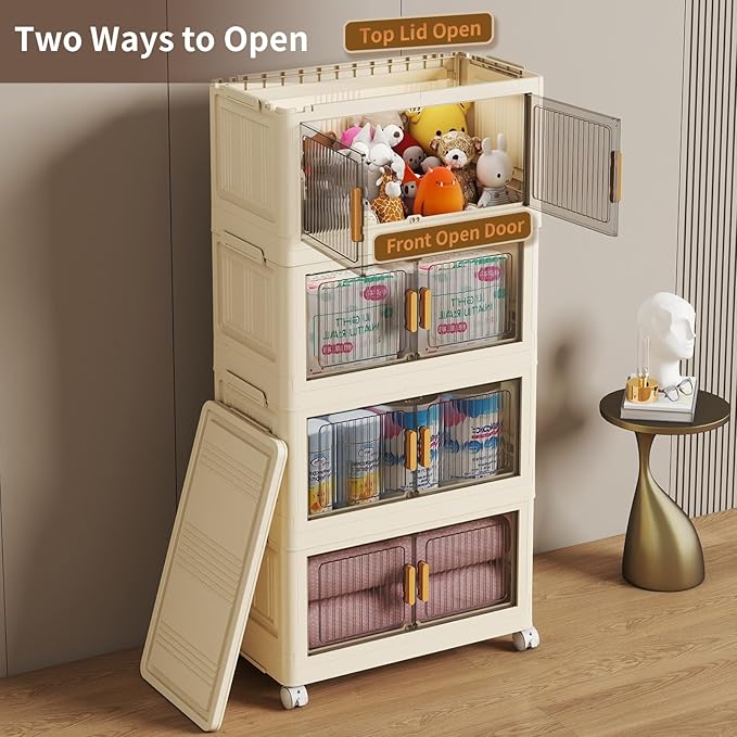 28 Qt Plastic Storage Bins - Image 5