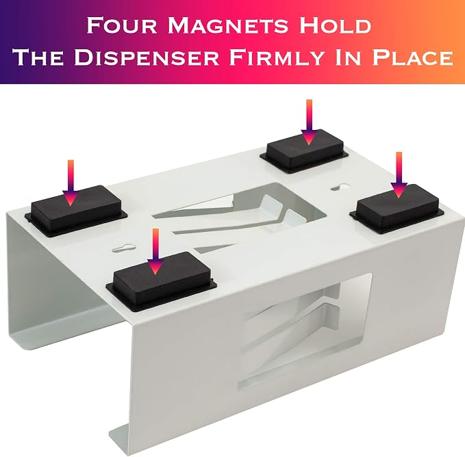 EHOMEA2Z Magnetic Glove Holder, Glove Box Holder, Glove Dispenser, Durable - Image 3