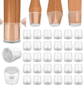 BALEINE 32 Pack Silicone Chair Leg Floor Protectors, Stool Leg Protectors Cap by BALEINE