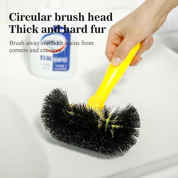 Grout Cleaning Brush with Long Handle - Image 5