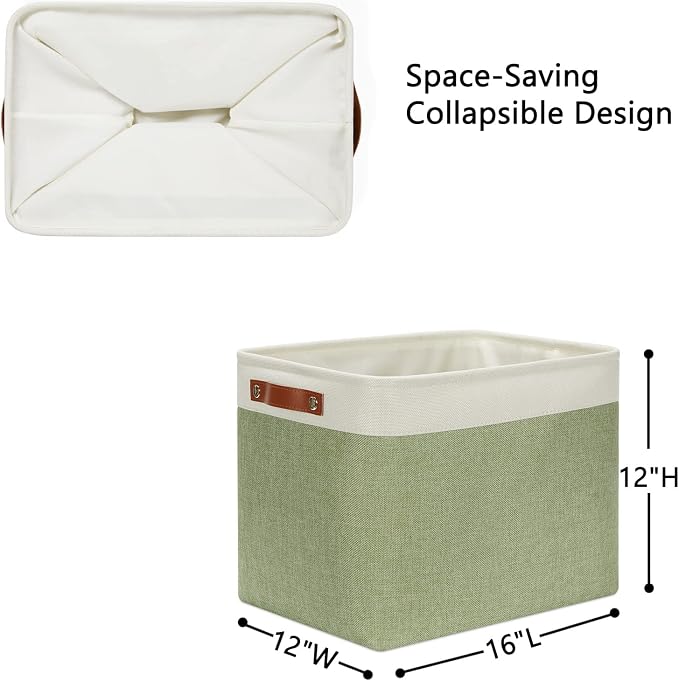 DULLEMELO 2-Pack Large Storage Baskets - Image 2