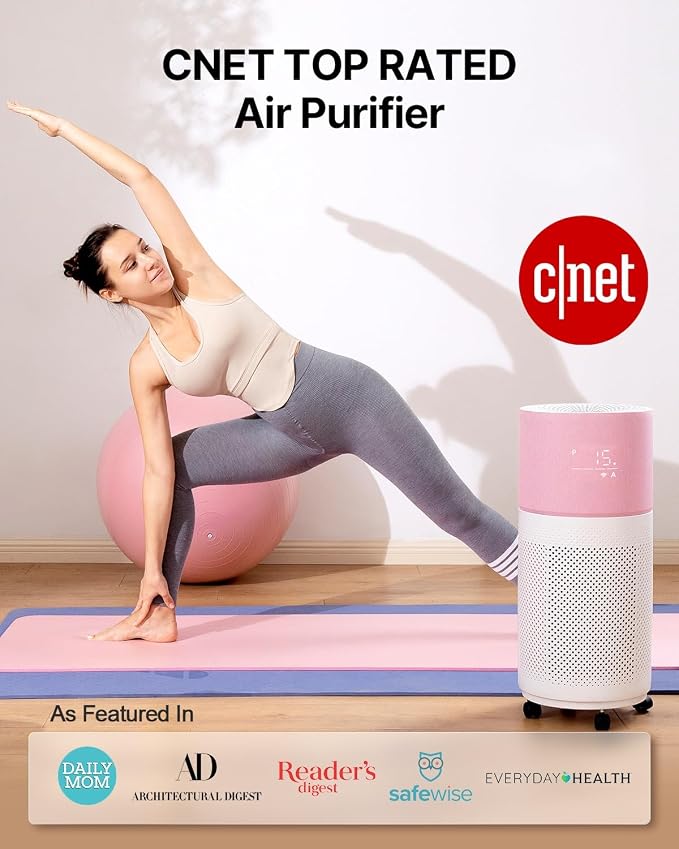 CleanForce Air Purifier for Home Large Room up to 2550 ft², Swiss Sanitized - Image 10