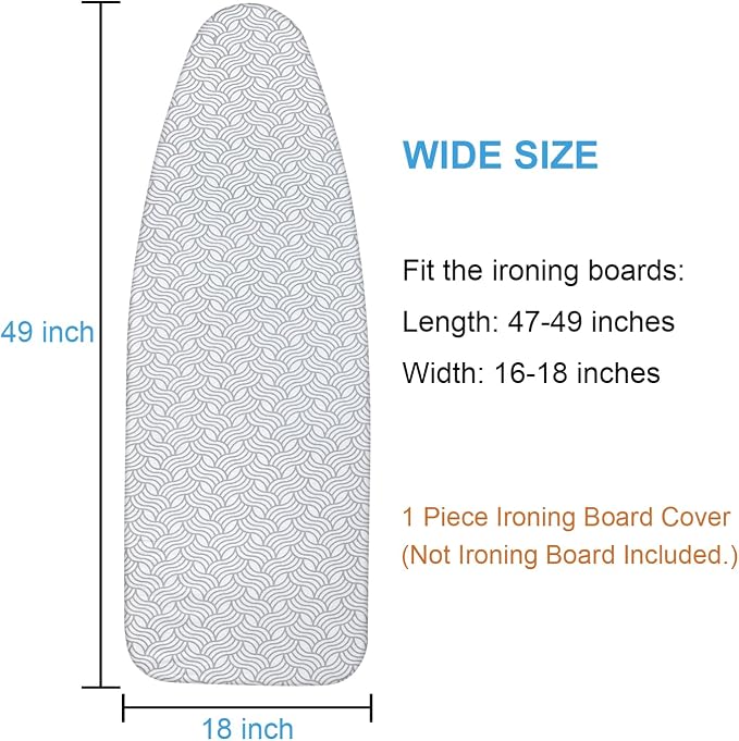 Extra-Wide Ironing Board Cover and Pad Replacement - Image 9