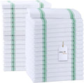 Dish Towels Set Size 15x25 Inch, 100% Cotton Soft & Absorbent Linen Kitchen by Avalon+Kitchen