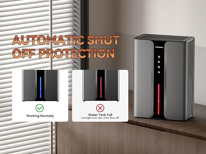 95oz Home Dehumidifier, Quiet dehumidifier - Image 8