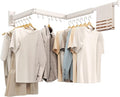 Wall Mounted Clothes Drying Rack, Collapsible Laundry Drying Rack, Retractable by Unknown