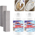 Pumice Stone for Toilet Cleaning Bowl Stick, Pumice Stone for Cleaning Hard by WUKALAKA