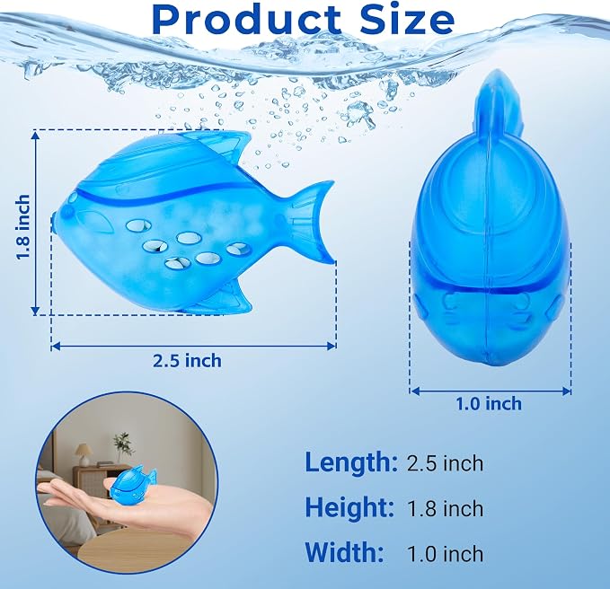 Funmit 12 Pack Universal Humidifier Cleaner Fish Compatible - Image 3