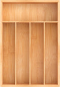 Bamboo Utensil Drawer Organizer, Kitchen Organizer by Unibambou
