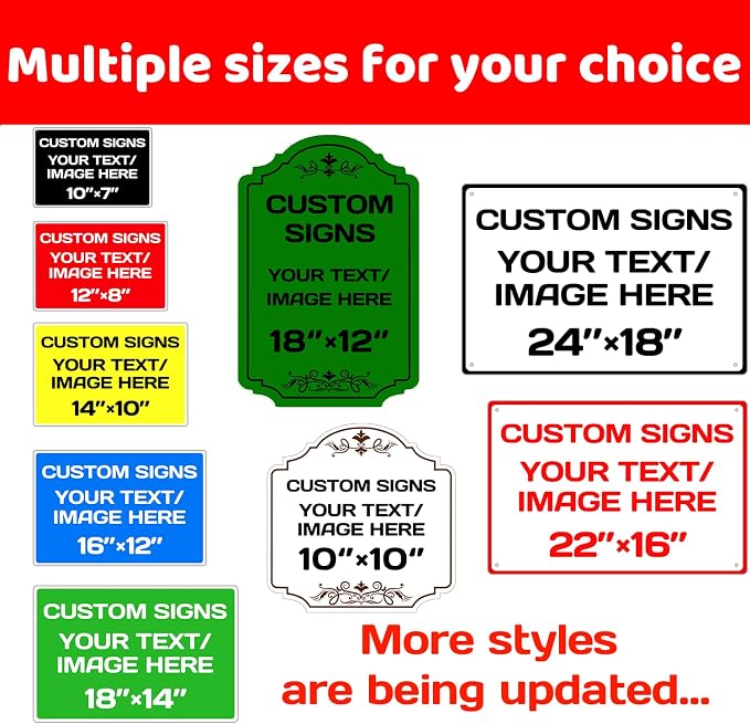 Custom Aluminum Weatherproof Metal Sign - Image 5