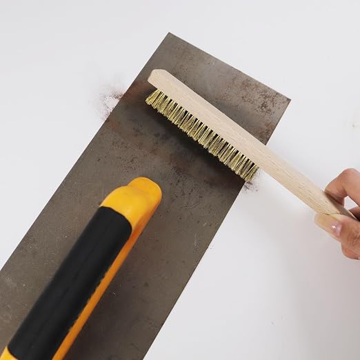 MAXMAN Brass Brush, Soft Brass Bristle Wire Brush - Image 5