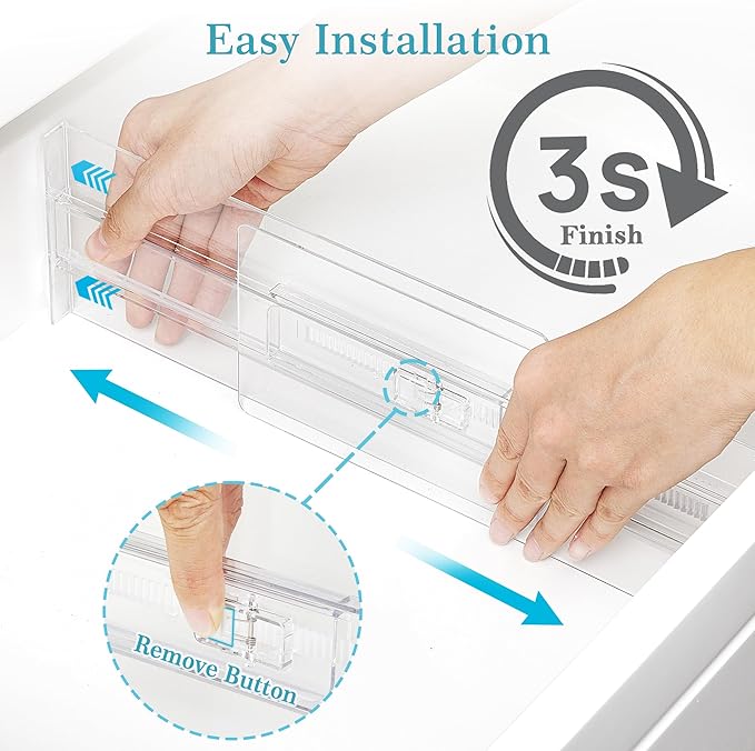Vtopmart 18 Pack Drawer Dividers - Image 6